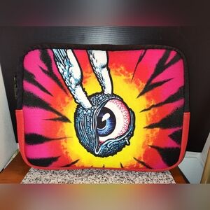 Celtek Psychedelic Eyeball Graphic Tablet Case. 13.5 L X 10.5 W x 1 Thick.